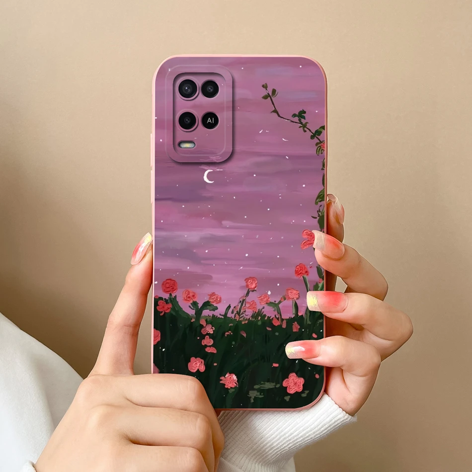 Cute Simple Design Full Protection Soft Liquid Silicone Phone Case