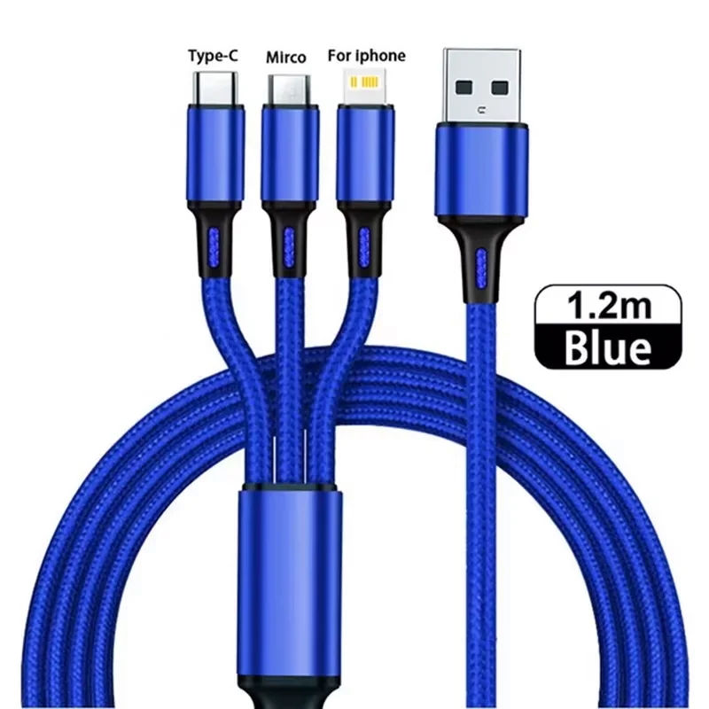 3-In-1 / 4-In-1 USB Cable Type C Usb Micro For thumbnail 5