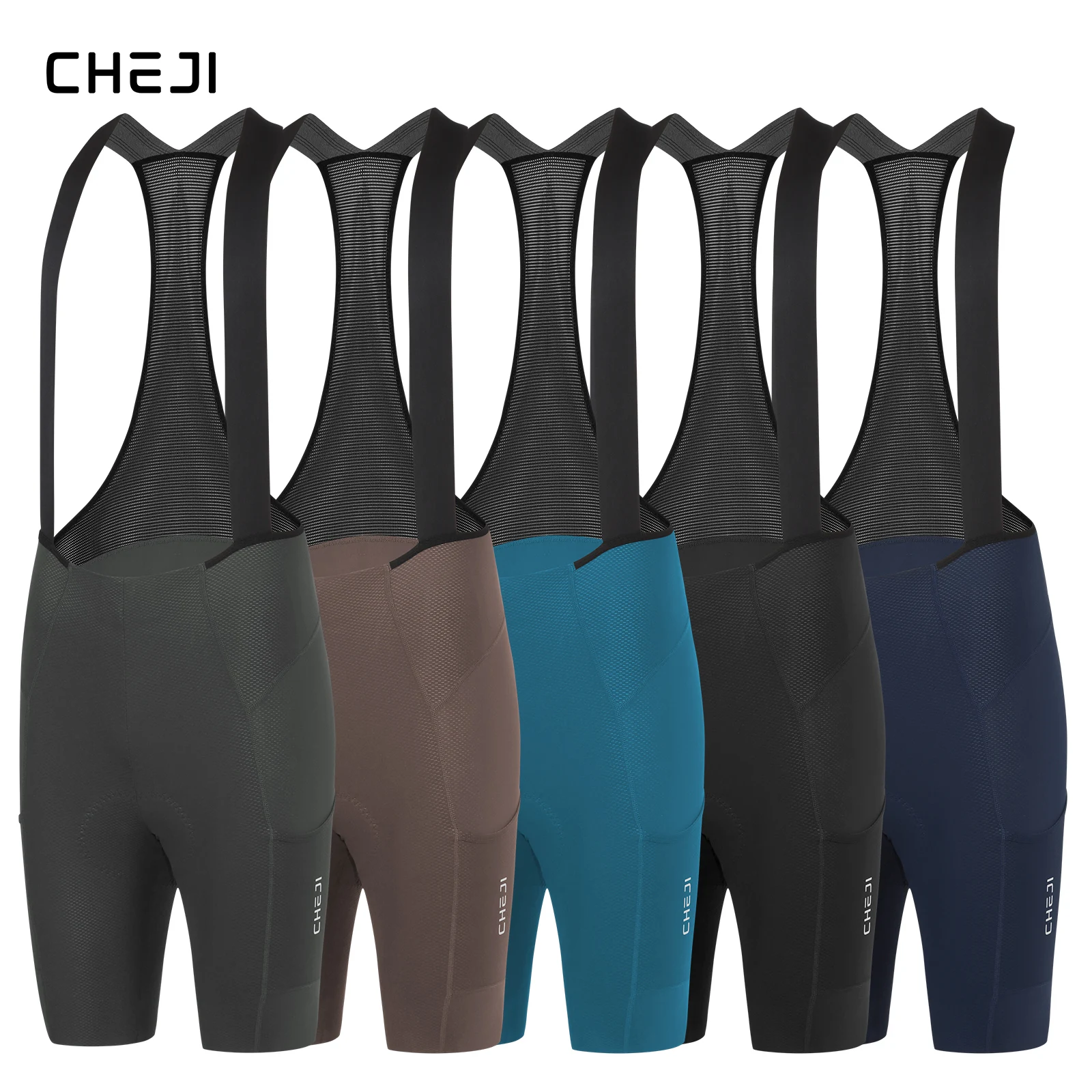 Pantaloncini da ciclismo da uomo Cheji, senza cuciture, traspiranti, ad asciugatura rapida, comodi per 6 ore di pedalata. Abbigliamento sportivo e fitness._voghion.com