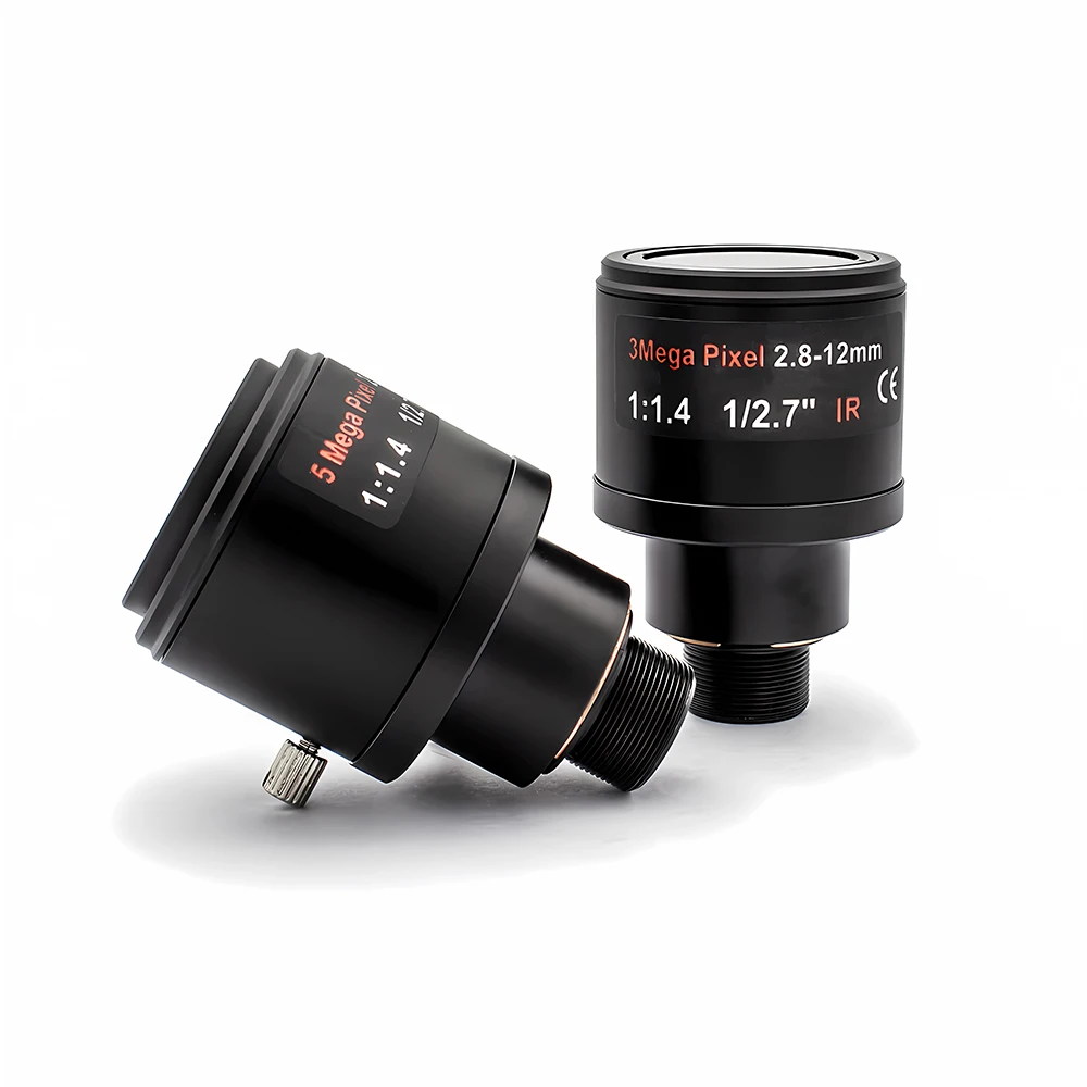 2.8-12mm Manual Focus Varifocal Lens M12 Mount With Narrowband 650nm Filter CCTV