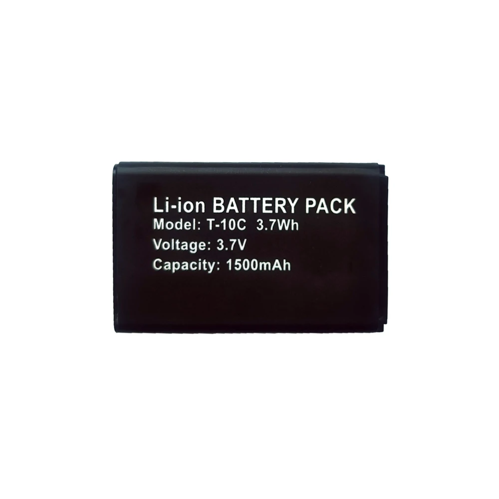 New BAOFENG T1 Mini Walkie Talkie Li-ion Battery T-10C DC3.7V 1500mAh 3.7Wh Extra Battery For BF-T1 Small Two Way Radios Parts 2
