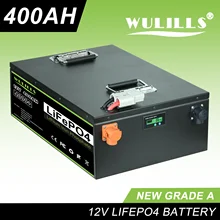 BMS 내장 리튬 다리미 인산염 배터리, 태양열 보트용, 12V, 24V, 48V, 100Ah, 200Ah, 280Ah, 400Ah, LiFePo4 배터리 팩, 세금 없음