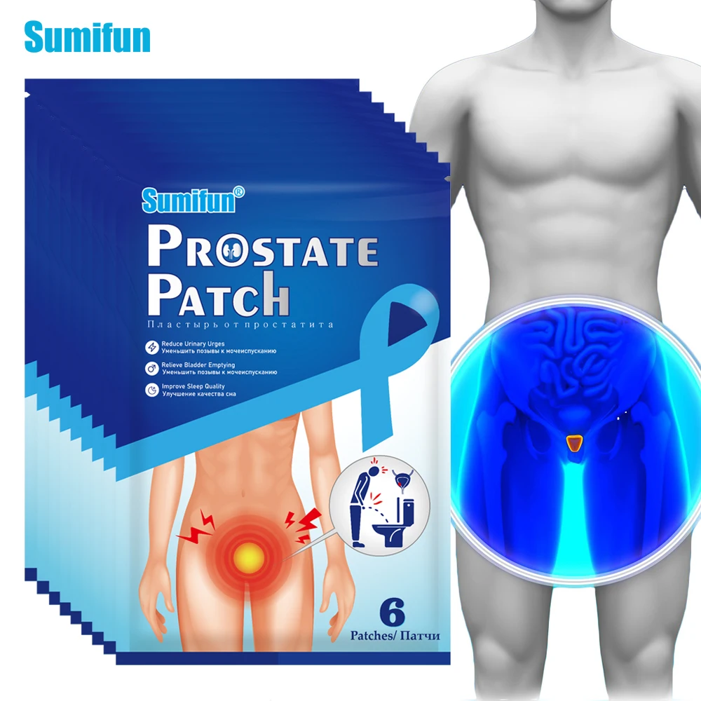 

6/30/36/60Pcs Sumifun Prostatitis Patch Treat Prostate Urology Urethritis Medical Plaster Strengthen Kidney Herbal Navel Sticker