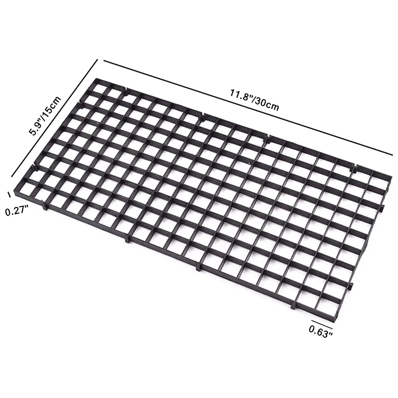 Aquarium Divider Tray Plastic Mesh Aquarium Egg Box Light Diffuser Fish Tank Divider Filter Bottom Isolation aquarium divider board