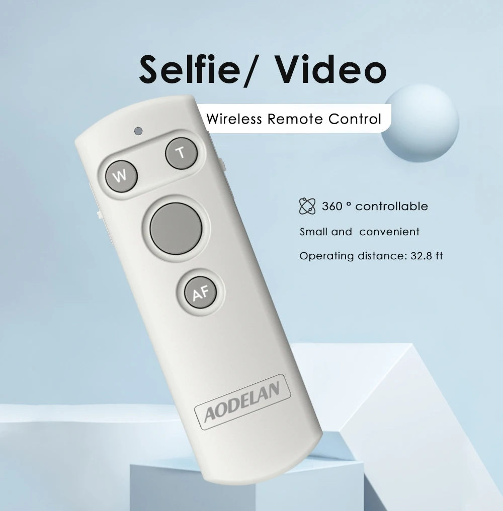 Telecomando Wireless AODELAN Per Fotocamera Canon - Scatto A Distanza 80m