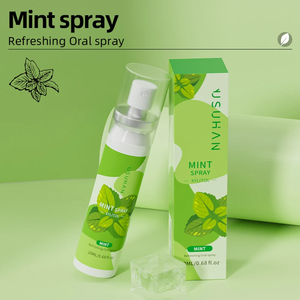 Mint Grape Litchi Flavor Oral Spray Mouth Freshener Flavor Oral Care Portable Persistent 20/22ml Remove Smoke Fresh Mouth Spray