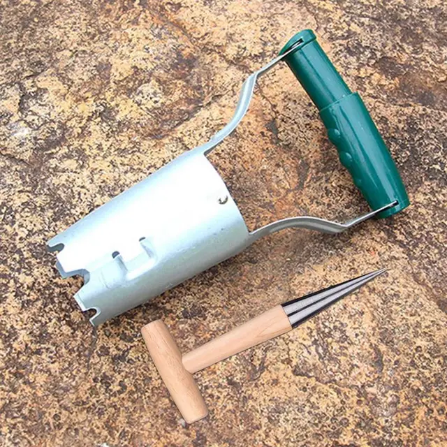 Izzó Ültető Szerszámkészlet 2 Db Kerti Szerszám Izzók A Fokhagyma Tulipán Nárcipa Növényi Vetőmag Ültetéshez