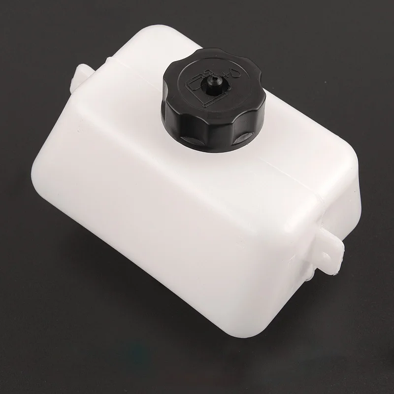 1pc white Plastic Motorcycle Petrol Fuel Tank For Mini Motor Dirt Bike Dirtbike Filter 1L