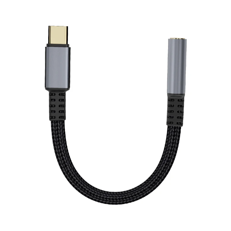 USB-C to 3.5mm Audio Adapter for Earphones and Headphones