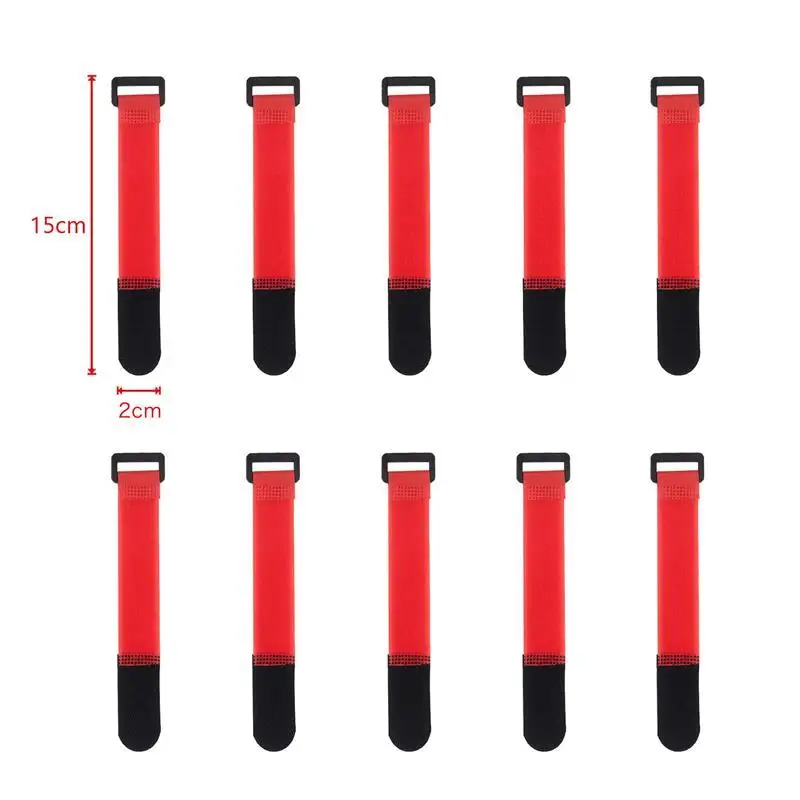 10pz. 300mmx20mm Batteria Lipo Cerchio Laccio Riutilizzabili - Foto 10