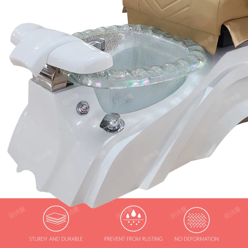 Spa Salon Feet Stool Pedicure Chairs Foot Rest Cube Covers Professional Station Aesthetic Beauty Tub Gheế Chair Furniture Silla
