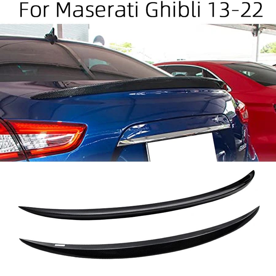 

Задний спойлер из углеродного волокна для Maserati ghiсот в стиле крыла Вальда 2014 2015 2016 2017 и выше