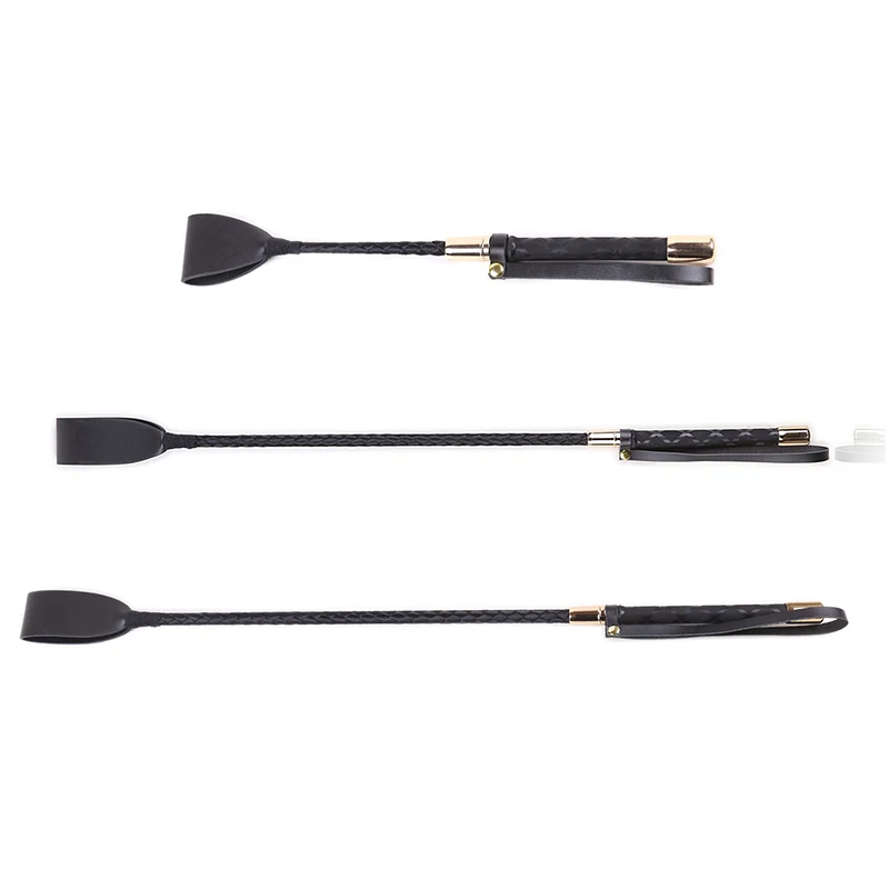 Durable PU Leather Riding Crop – Lightweight Non-Slip Handle 4