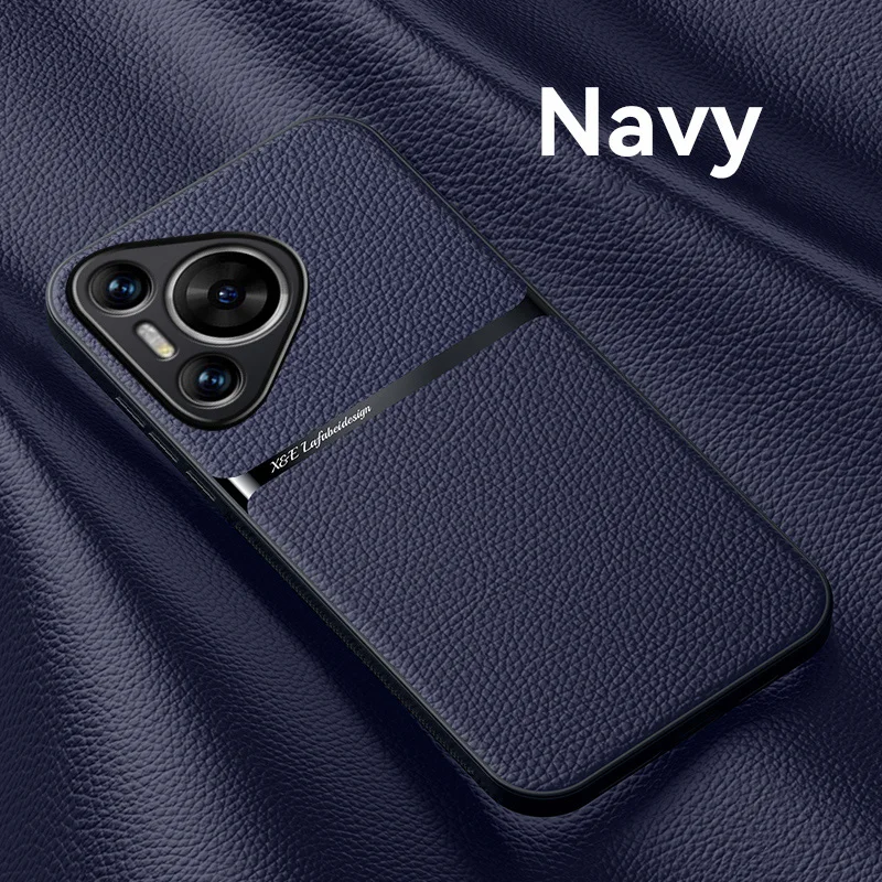 Luxury Shockproof Leather Magnetic Protective Phone Case Cover
