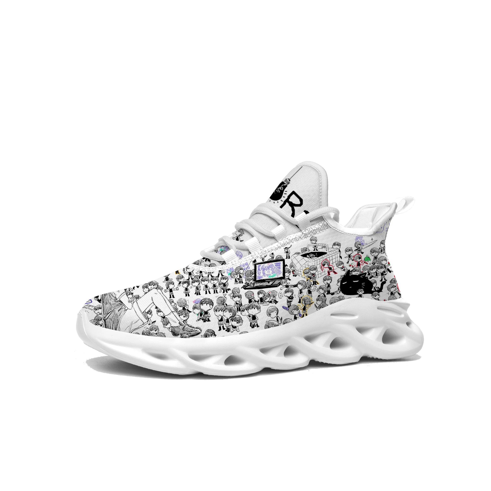 

Omori Sneakers Hot Cartoon Game Mens Womens Teenager Sports Running Shoes High Quality Fashion Custom Made Built Lace Up Shoes