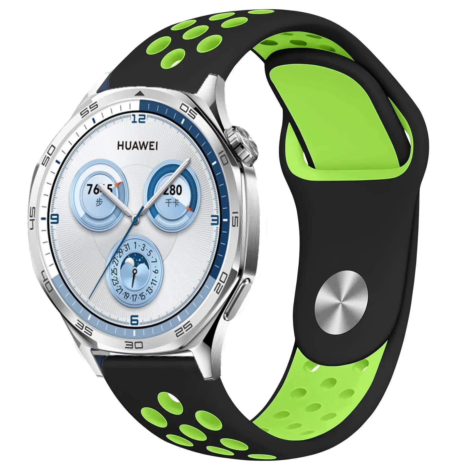 Silicone Two-Color Wristband - 22mm/20mm/18mm