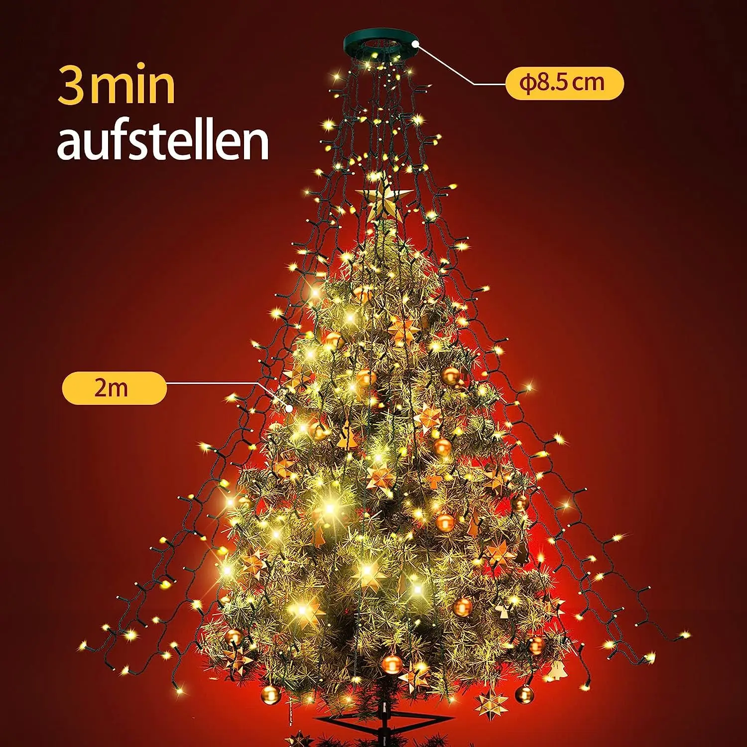 Galaxy LED Weihnachtsbaum 400 cm