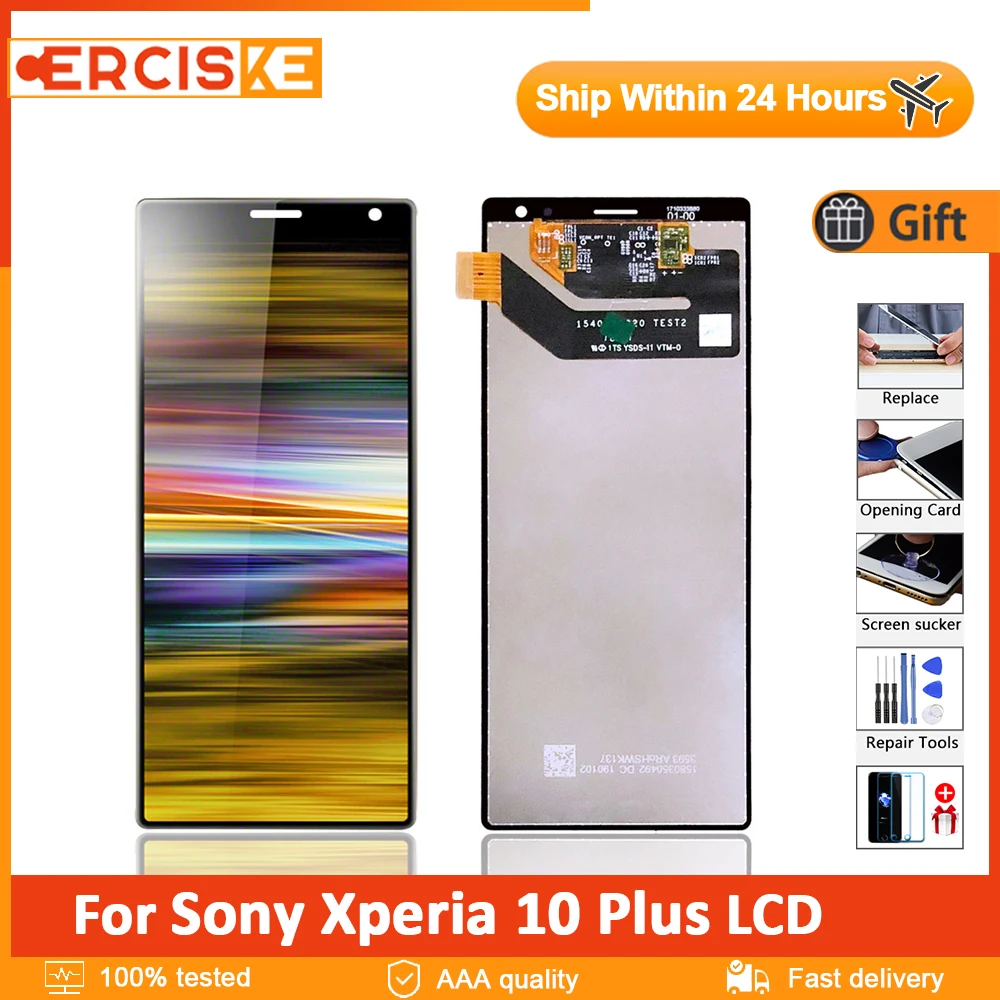 

6.5" Original Display For Sony Xperia 10 Plus LCD Display I3213 I4213 I4293 I3223 Touch Screen Digitizer Assembly Replacement