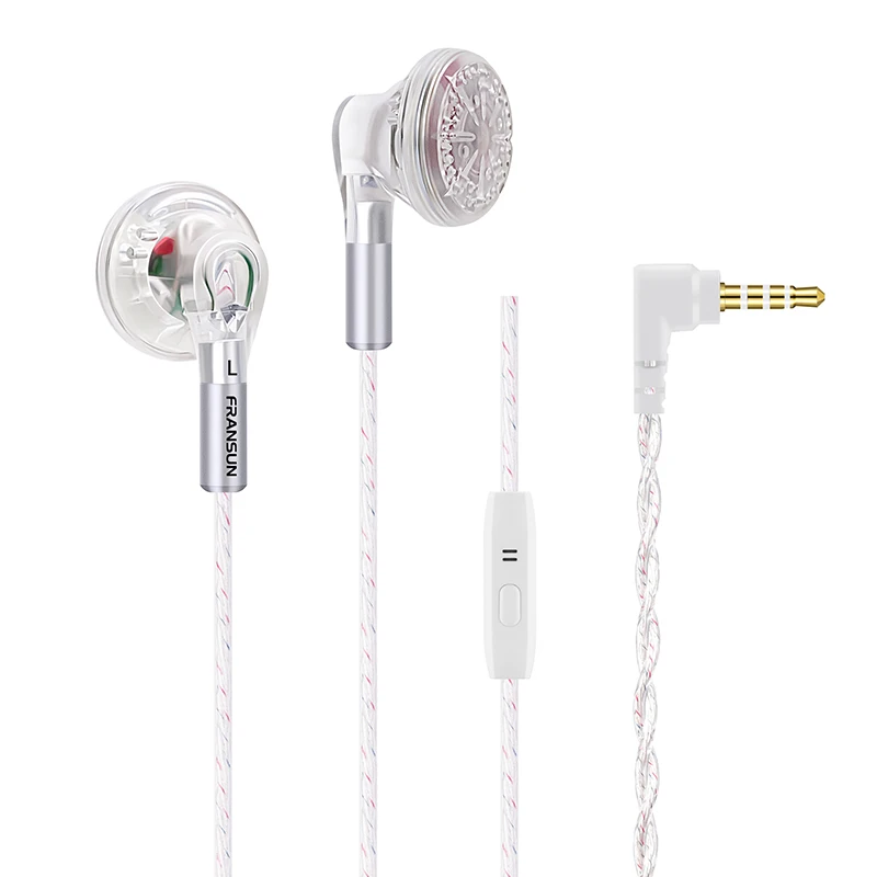 ตัวเลือกสินค้า หูฟัง HiFi หัวแบน 16 มม. แบบเสียบหู 3.5 มม. และ Type-C