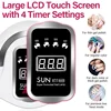 66LEDs Nail Dryer UV LED Nail Lamp For Curing All Gel Nail Polish With Motion Sensing Professional Manicure Salon Tool Equipment 2