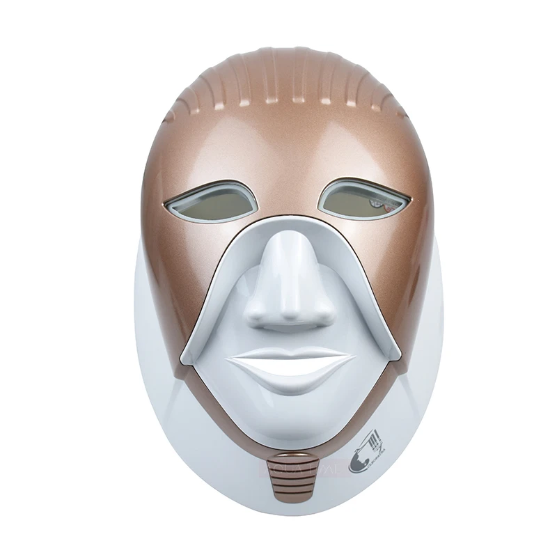 Uso Domestico Wireless Face Beauty Care Attrezzatura Per Fototerapia 7 Colori Led Light Therapy Facial Skin Lift Led Mask