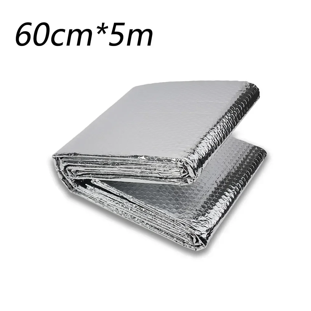 5mx60cm Radiator Insulation Foil Bubble Radiator Reflective Film Thermal Insulation Film
