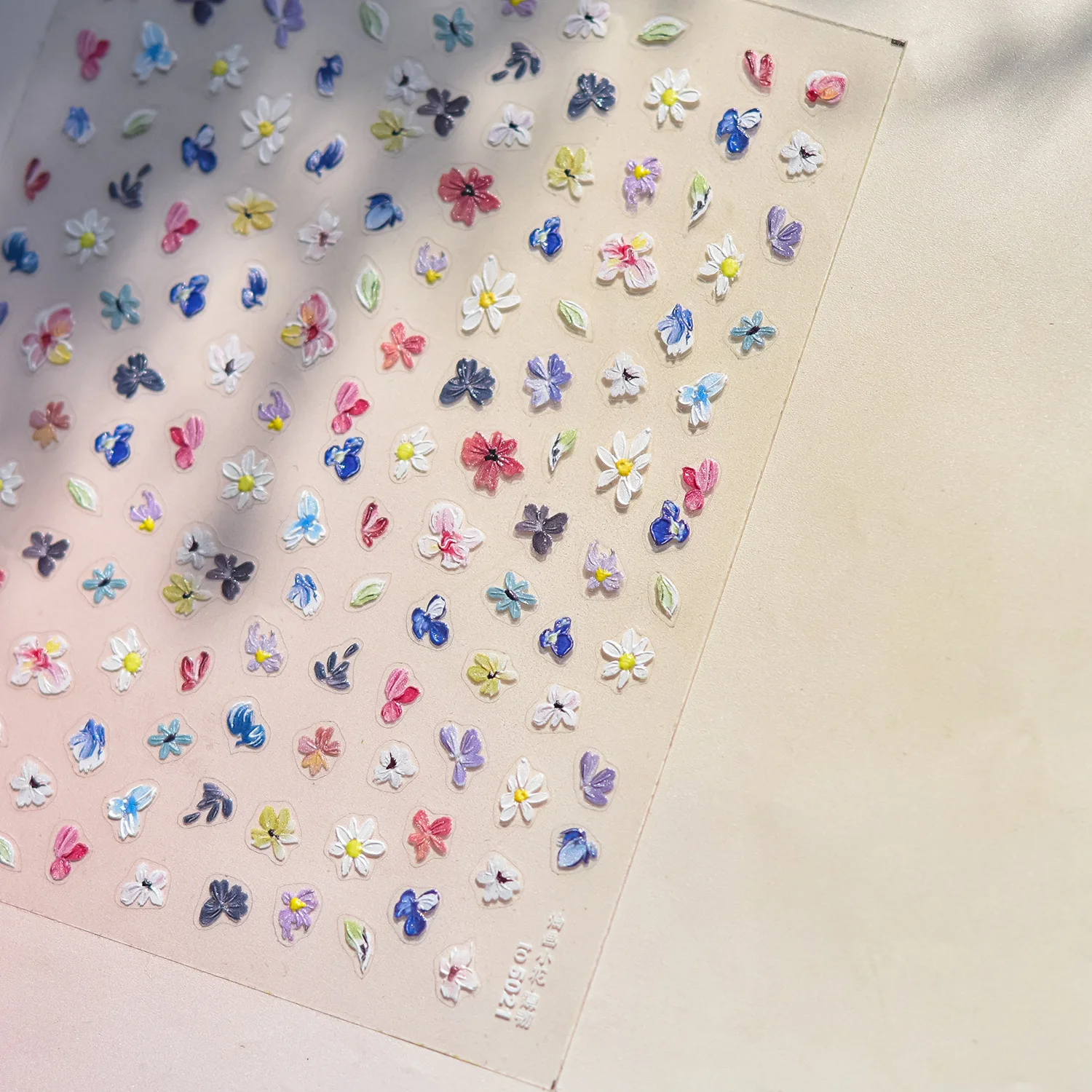 Cherry Blossom 5D Nail Art Stickers – Elegant Spring Petal Decals