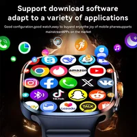 Nouvelle Montre Connectée 4G 5G 2026 pour Hommes, Carte SIM, 8 Go + 128 Go, Écran AMOLED 2,4 pouces, GPS, WiFi, Appels Vidéo, Téléchargement d'Applications Sociales, Smartwatch Android 2