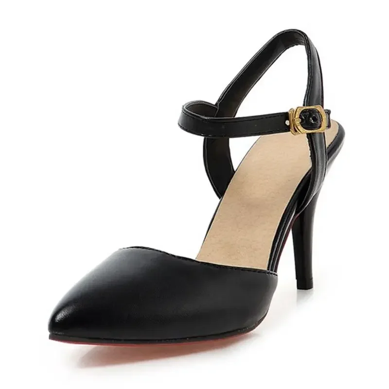 

Лидер продаж 2018, женские сандалии BLXQPYT больших размеров 31-47, женская обувь, женские туфли-лодочки на высоком каблуке, летняя стильная обувь 1391