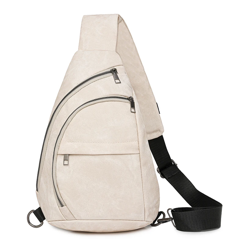 thumbnail image 1 of Riñoneras de PU sólidas con cremallera para mujer, bolsos de hombro de alta calidad y gran capacidad, bolsos cruzados de bolsillo versátiles para ocio, 1 of 5