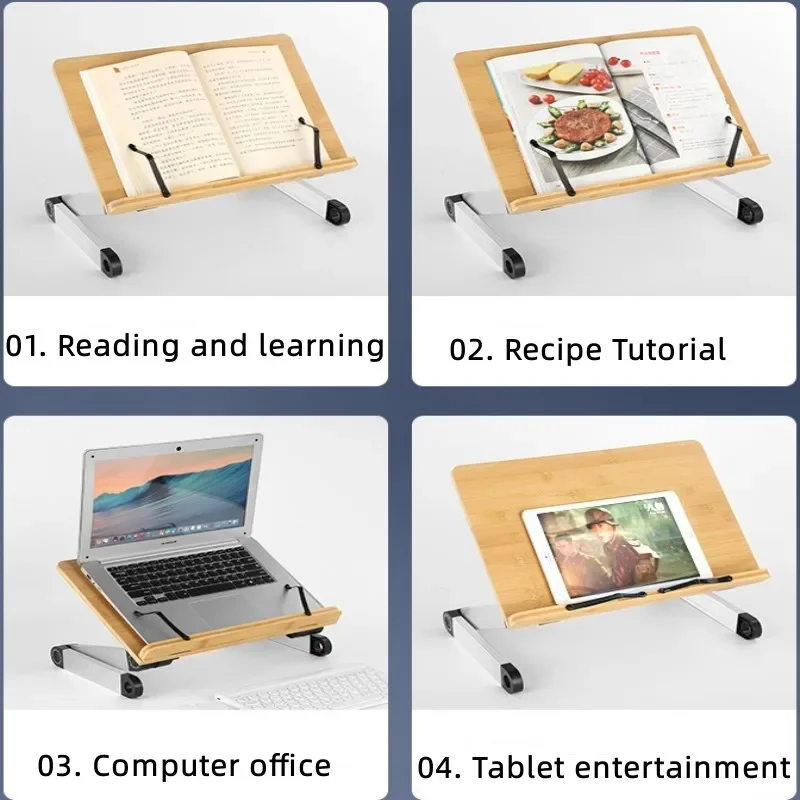 Рисунок 6 - Портативный стол для ноутбука из бамбука и дерева