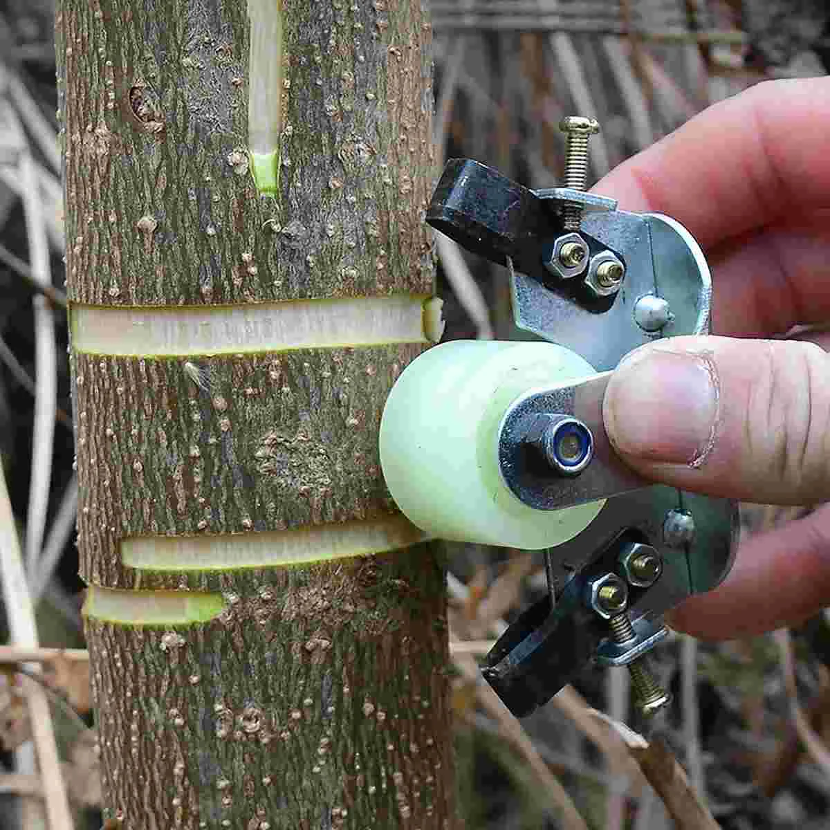 Adjustable Peeler Bark Ring Knife Tree Iron Manganese Steel Girdling for Garden Fruit 6