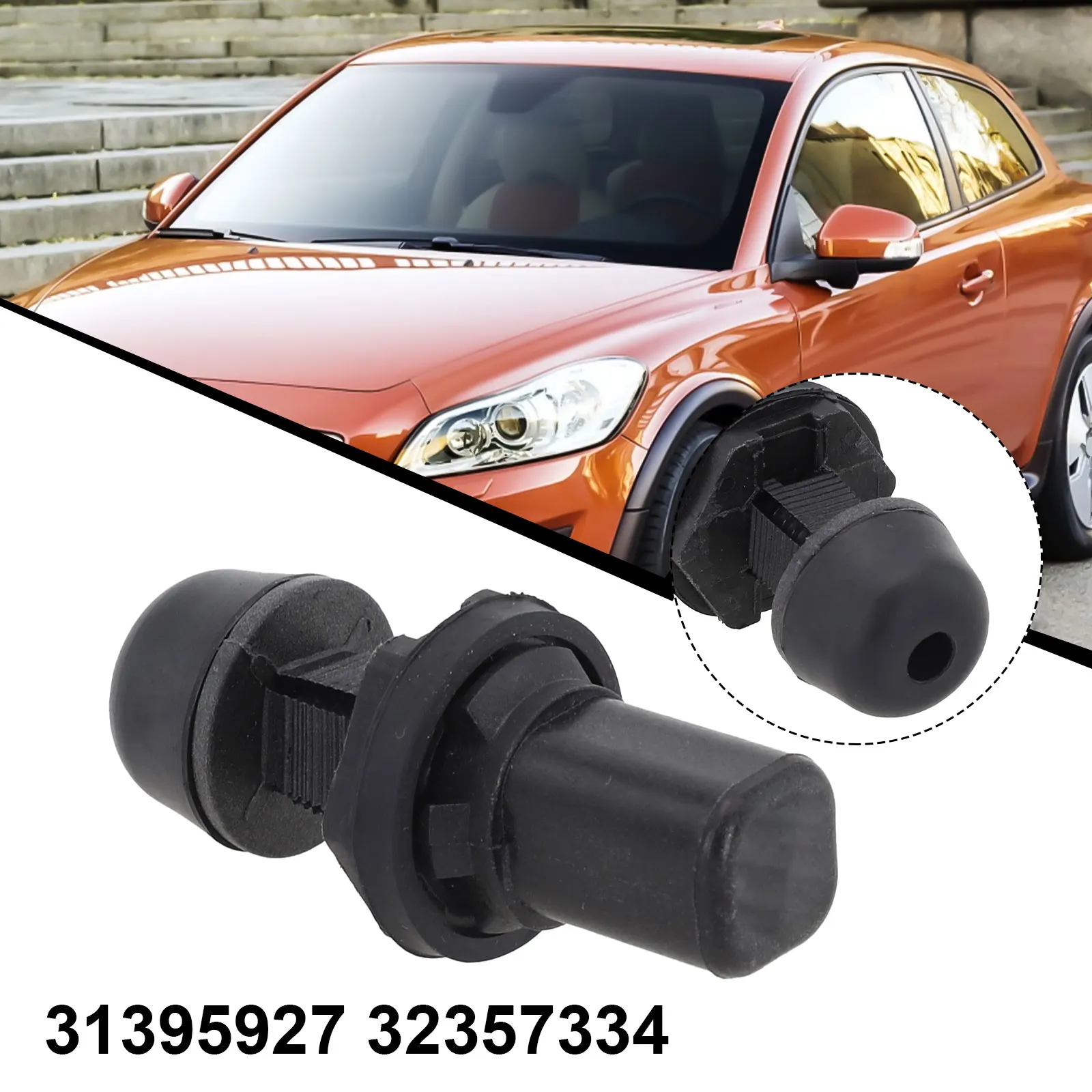 자동차 트렁크 뒷문 범프 스톱 쿠션 버퍼, 볼보 C30 XC60 XC90 XC60 31395927 뒷문 버퍼, 고무 블록 액세서리