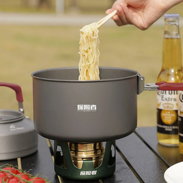 최고 품질의 캠핑 냄비 및 주전자 세트