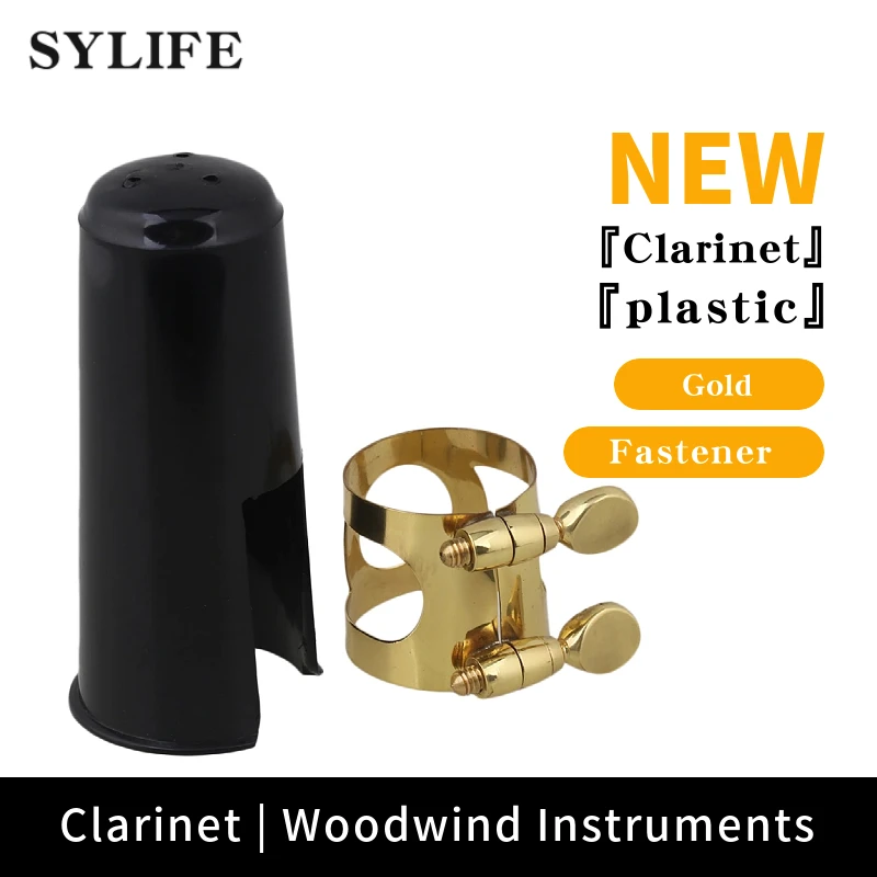 Clarinetto In Sib Bocchino Gold-Plated Legatura W/ Cap