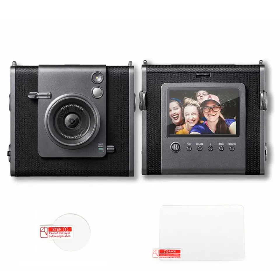 Kepuch 2 Protezioni In Vetro Temperato Per Fujifilm Instax Wide EVO - Trasparente 9H