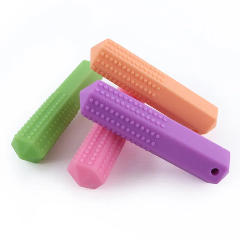 Teething Toys Teething Beads Baby Silicone Teether Kids Chew Necklace Sensory for Autism ADHD