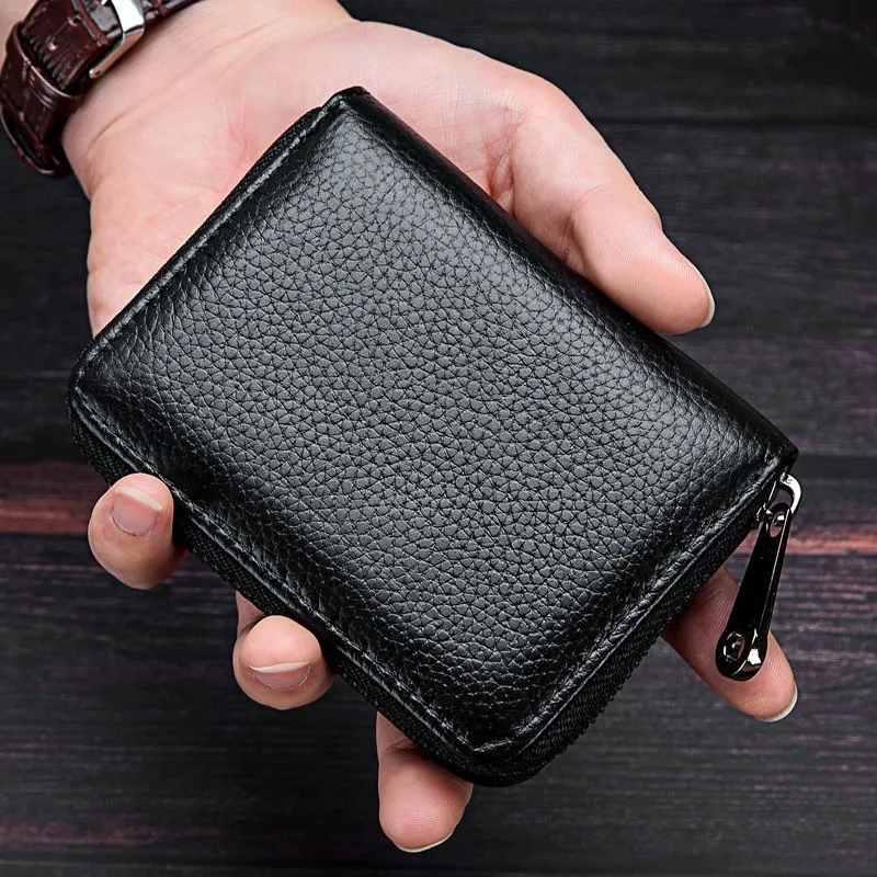 Leather Function 9/18 Bits Card Case Purse Business Card Holder Men Women Credit Bus Bag ID Business Coin Money Wallet wallet card holder,card holder,credit card holder,card wallet
