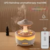 Rain Cloud Night Light humidifier with raining water drop sound and 7 color led light essential oil diffuser aromatherapy 6