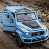 1:24 Mercedes Benz BRABUS G800 High Simulation Diecast Metal Alloy Model car Sound Light Pull Back Collection Kids Toy Gift 2