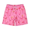 Hawaiian 3d Print Plants Flamingo Beach Shorts Men Summer Short Pants Outdoor Sports Surf Board Shorts Quick Dry Swim Trunks 5