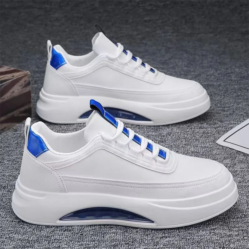 

Casual Sneakers for Men Platform White Shoes Leisure Male Non-slip Men's Vulcanized Shoes Air Cushion Board Shoe tenis masculino