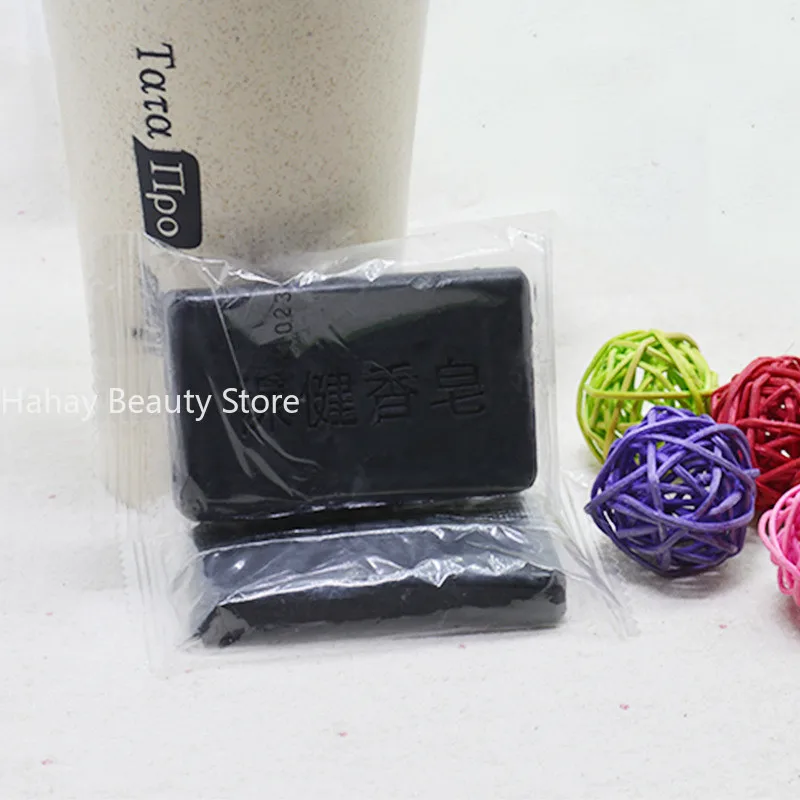 Bamboo charcoal Soap Natural Face Body Care 40g