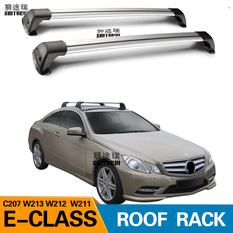 2 Pcs For Mercedesbenz Eclass W213 C207 W212 W211 Sedan Roof Bar Car