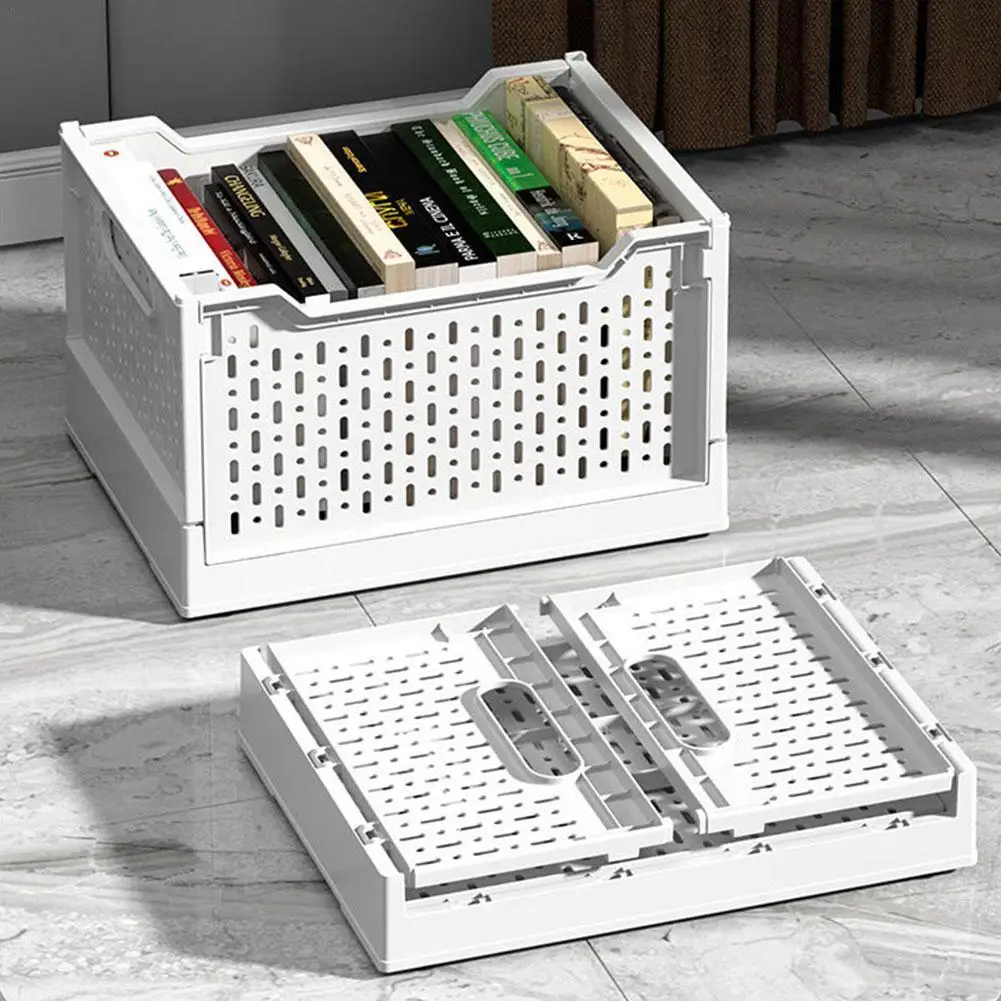 

Складная пластиковая корзина для хранения, шкаф-органайзер, корзина, складной органайзер для одежды, ящик для хранения, полка, контейнер