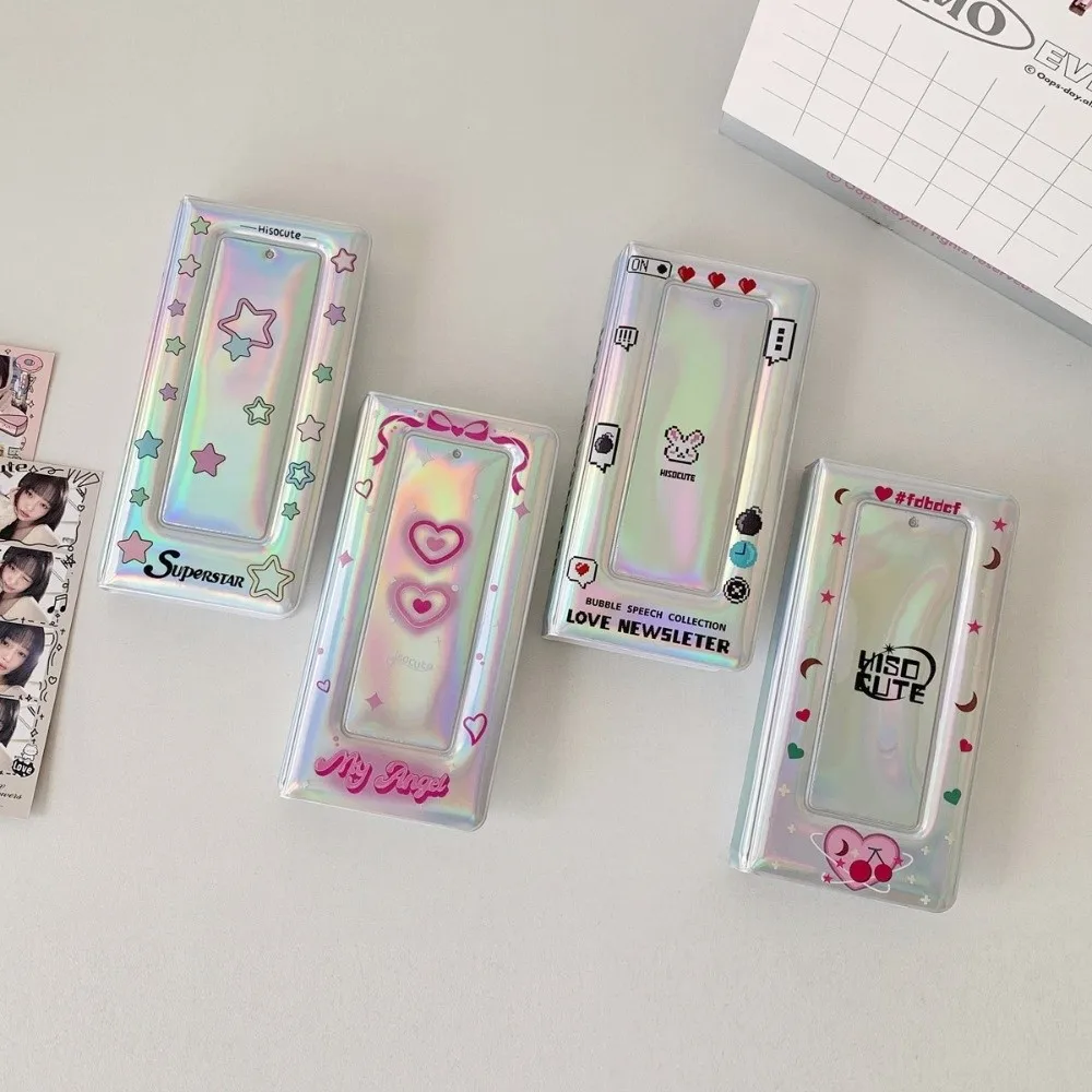 PVC Star Chasing Photo Album Heart Idol Card Case