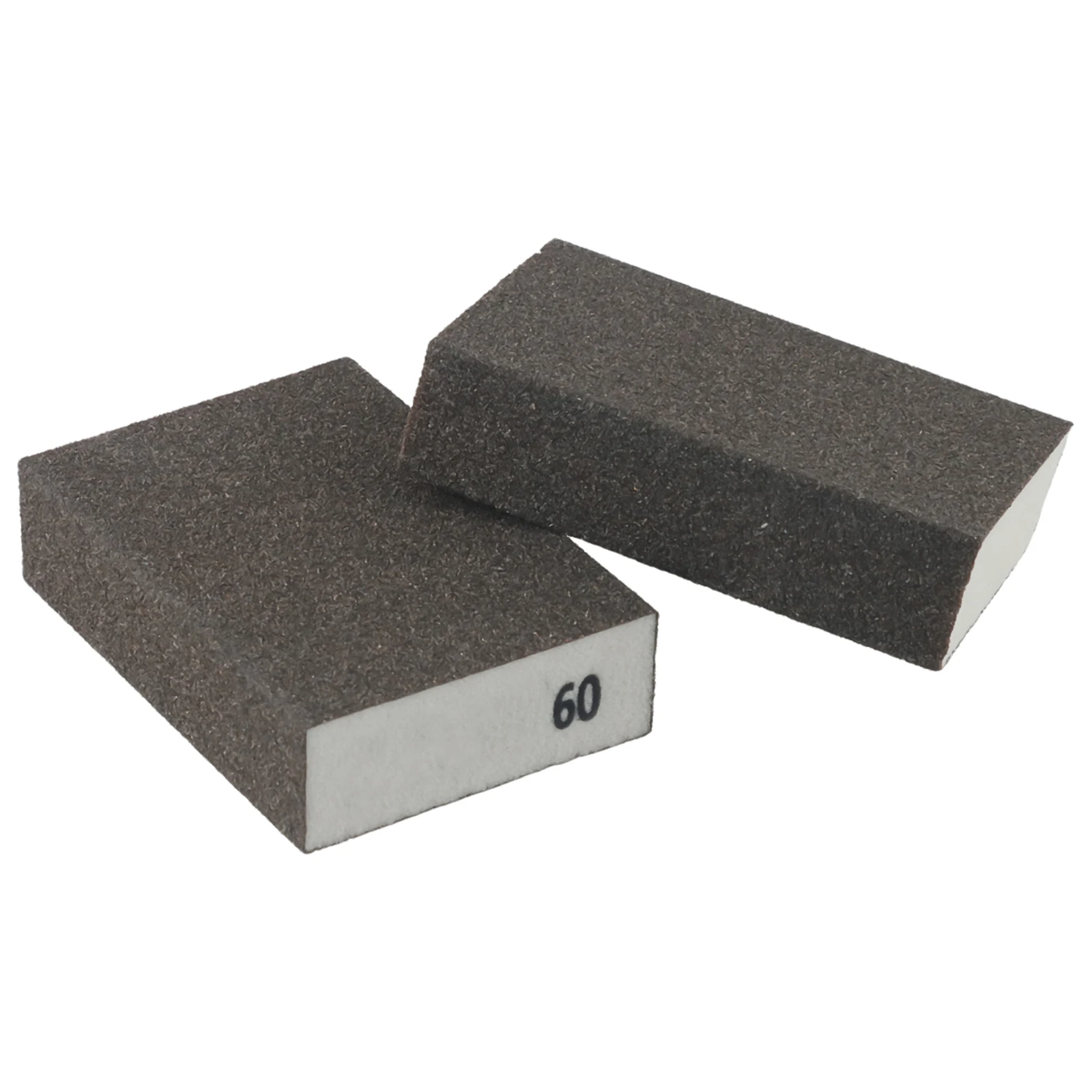 

2pcs 60-320 Grit Polishing Sanding Sponge Block Pad Wet Dry Grinding Sandpaper For Metal Wood Polishing Abrasive Tool