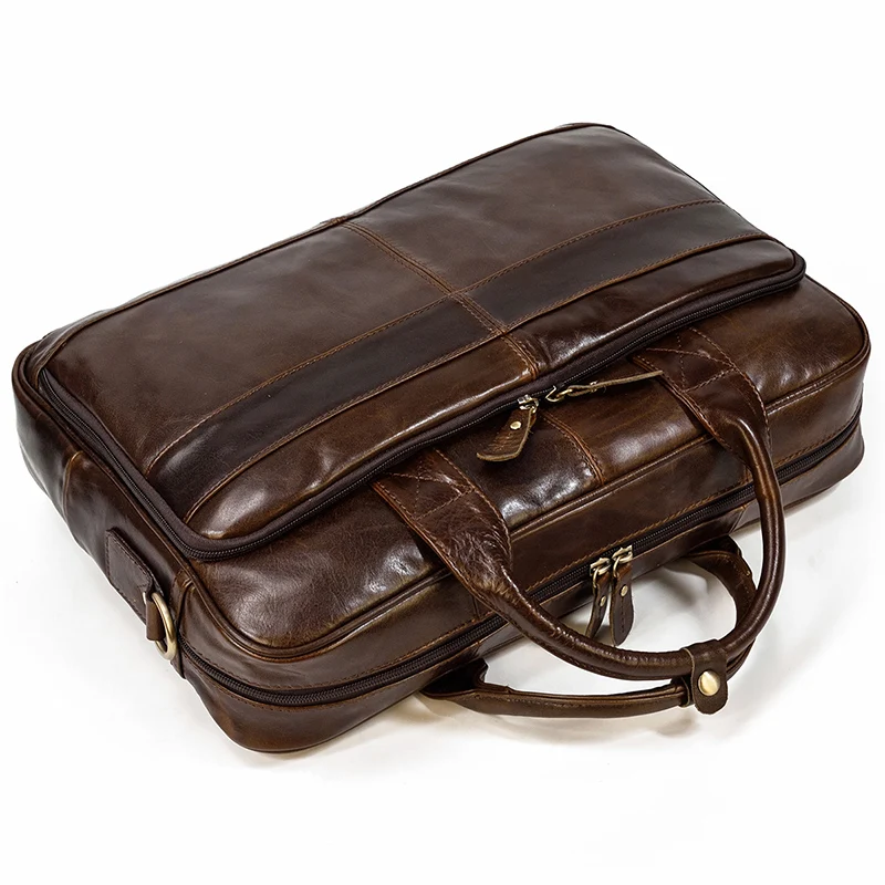 Laptop Bag 17 - Premium Leather (No. 1)