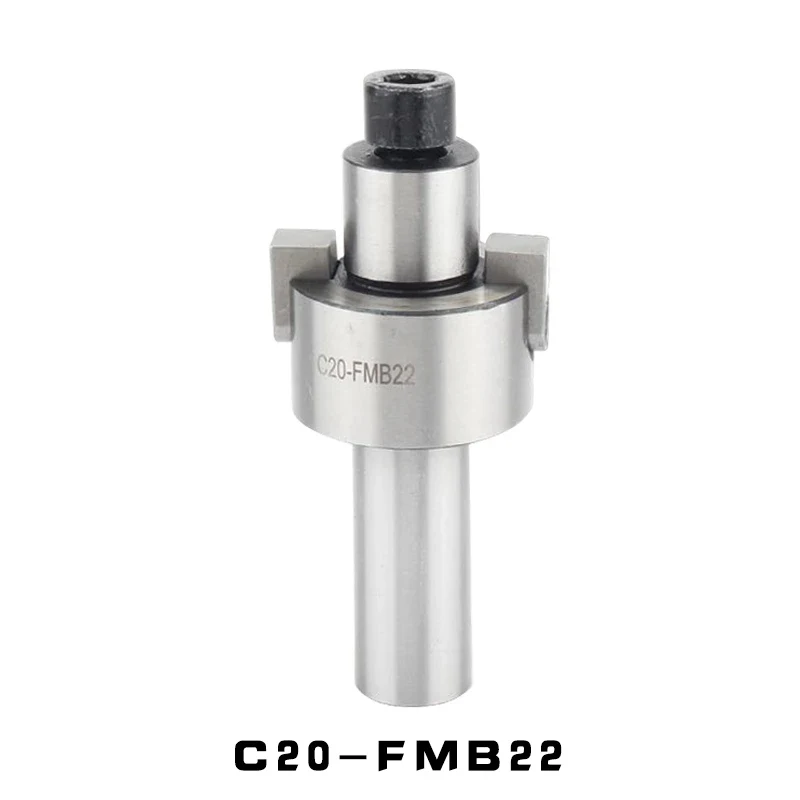 Face Milling Tool Set C12 FMB22 C16 FMB22 C20 C12 C16 C20 FMB16 Face Mill Arbor Shell End Mill Arbor 1PCS For CNC Machine Milling