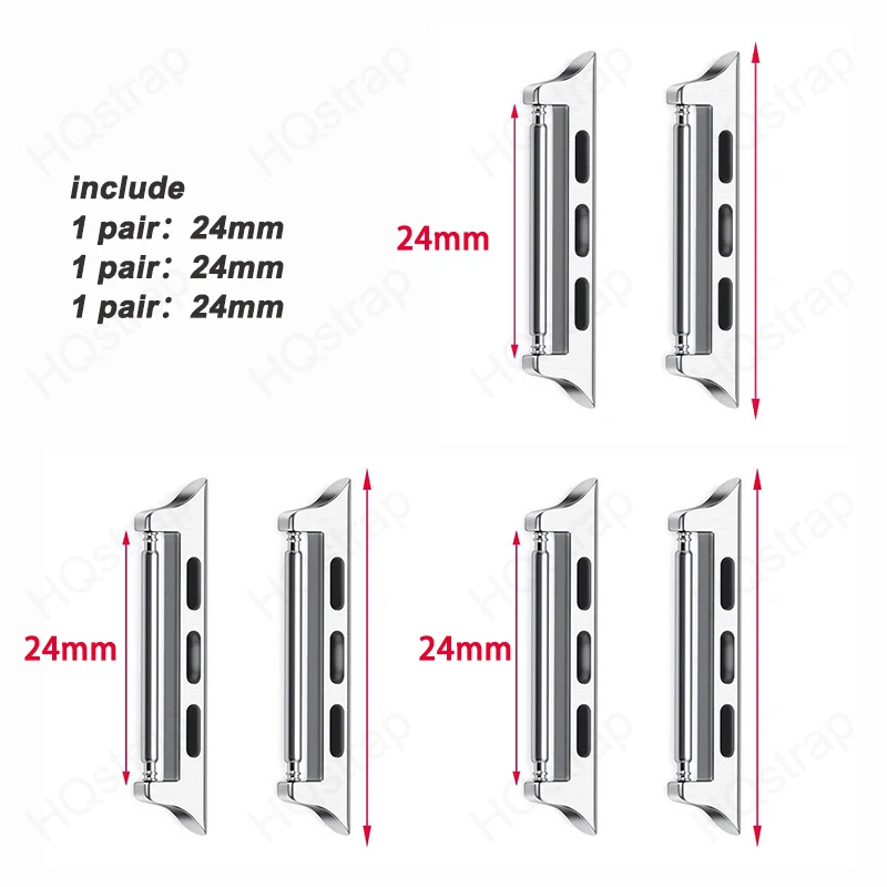6-Pack Stainless Steel Connector Adapter